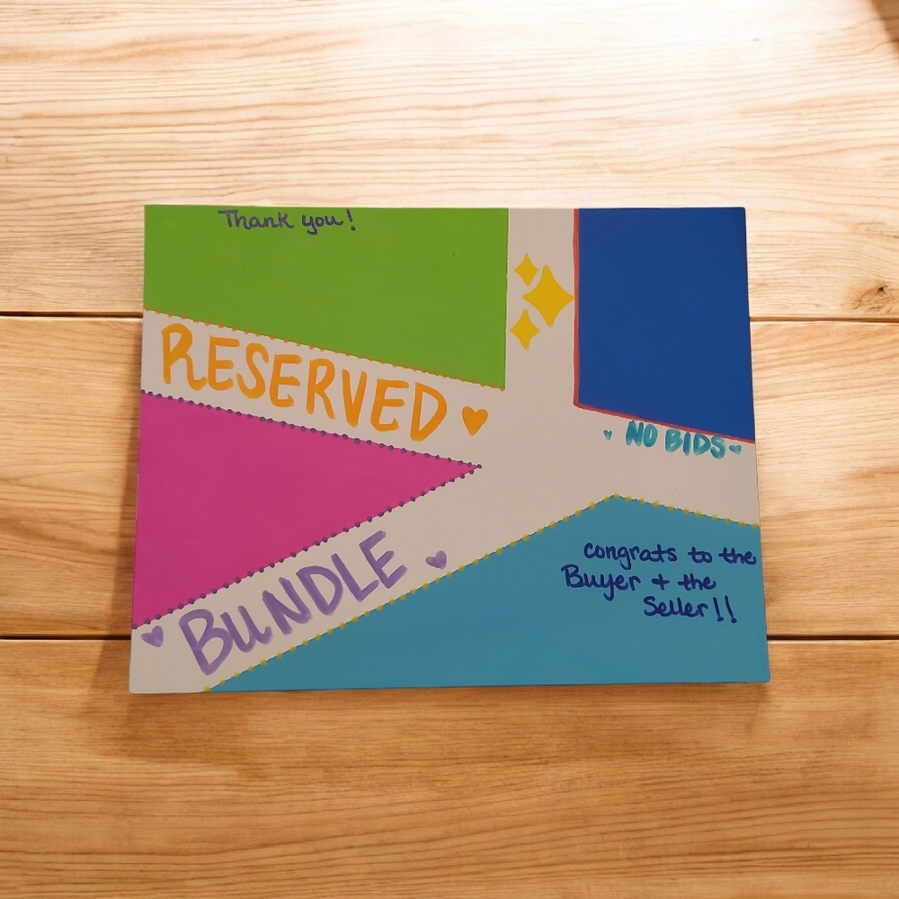 Hand Painted Canvas Reserved Bundle Sign Live Show Host